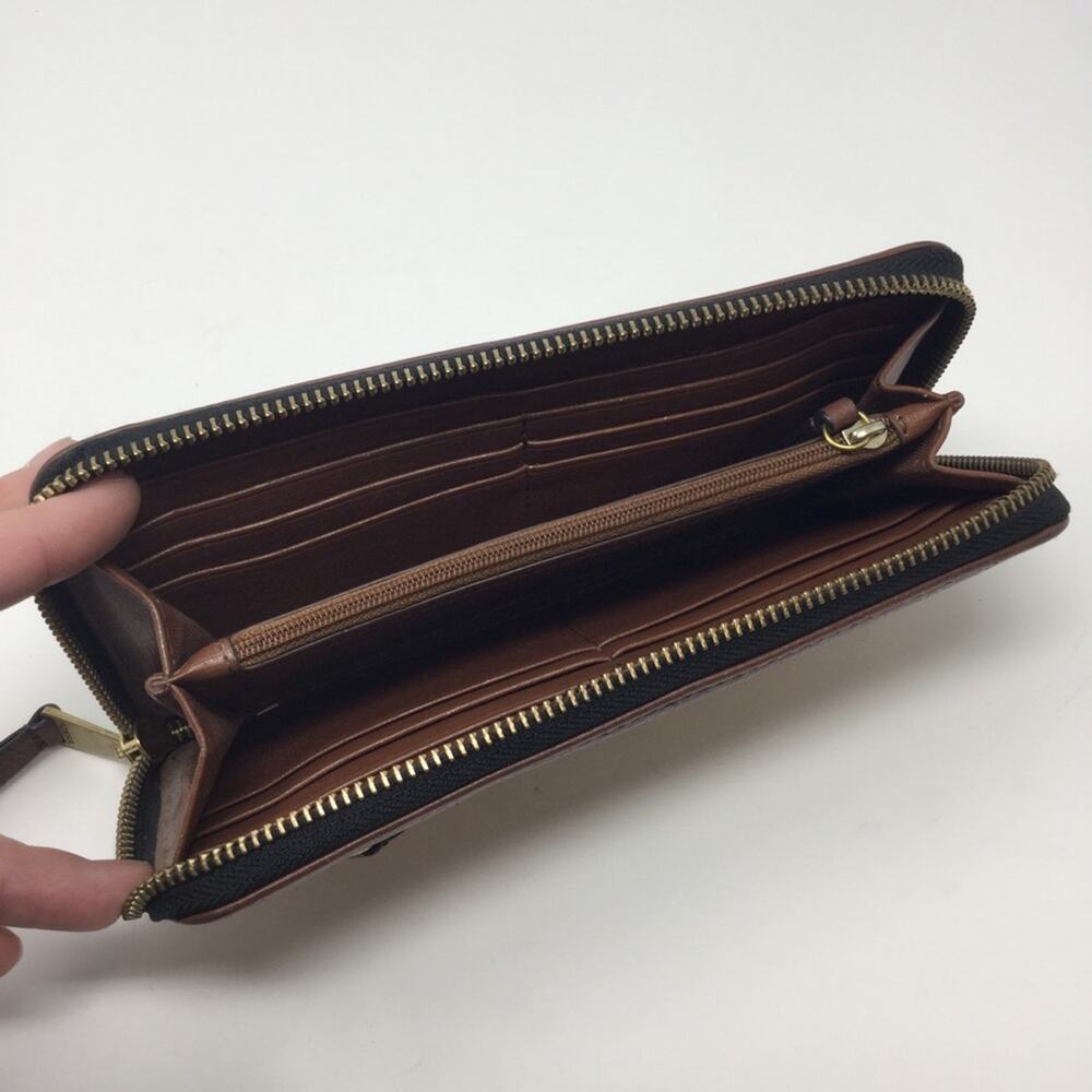 Fossil Zippered Color Stripe Wallet - image 3